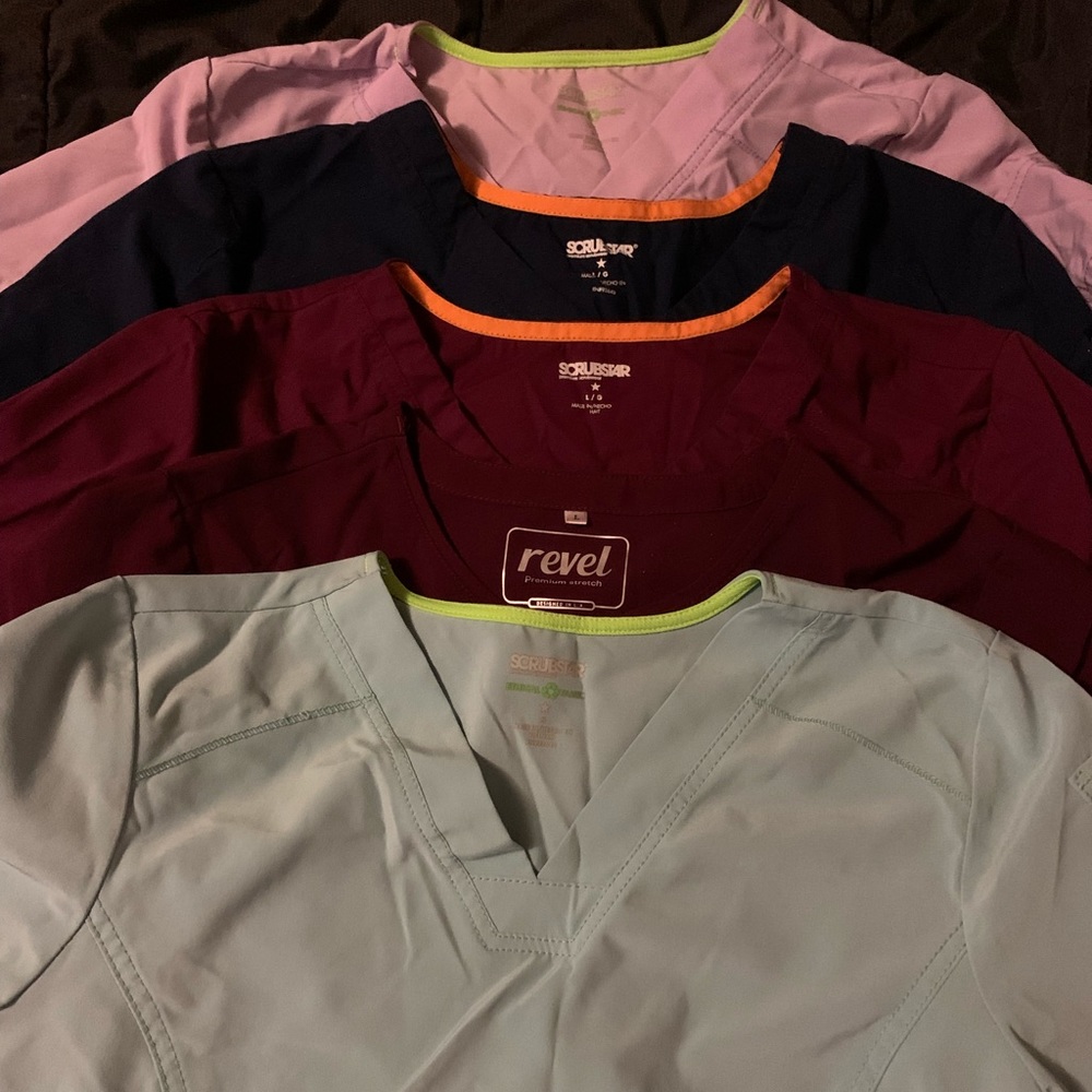 5 Scrubs Tops